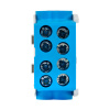 Клемма распределительная КСР с двойным винтом 2x35/2x25 синяя PROxima EKF