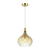 Подвес E27 60W 220V LASITA янтарный/бронзовый ODEON LIGHT