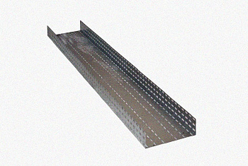 Лоток перфорированный ЛМ 100х50х2000 УТ1,5, горячее цинкование, S1,2