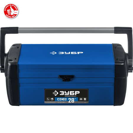 Ящик для инструмента "СОЮЗ-28" металлический, Профессионал ЗУБР