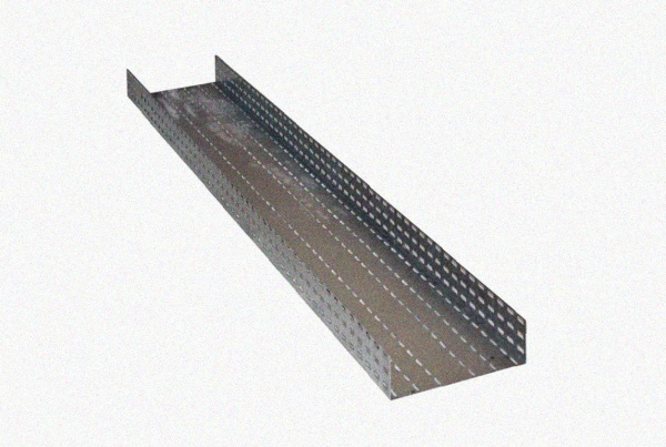 Лоток перфорированный ЛМ 100х50х2000 УТ1,5, горячее цинкование, S1,2