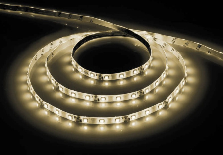Светодиодная LED лента Feron LS603, 60SMD(2835)/м 4.8Вт/м 5м IP20 12V 3000К