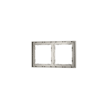 Рамка пластиковая Voltum S70 на 2 поста, (кашемир)