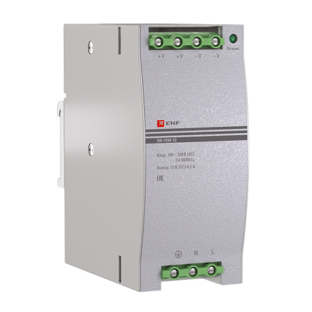 Блок питания 12В DR-75W-12 PROxima EKF
