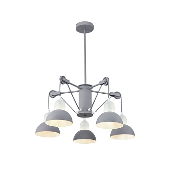 Люстра 5*E27 60Вт Серый IP20 Luisa FR5008PL-05GR Freya