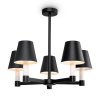 Подвесной светильник 5*E14 40Вт Черный IP20 Tet-a-tet MOD104PL-05B Maytoni