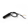 Ввод питания для однофазного шинопровода черный IP20 Slim Magnetic (a057210) Elektrostandard