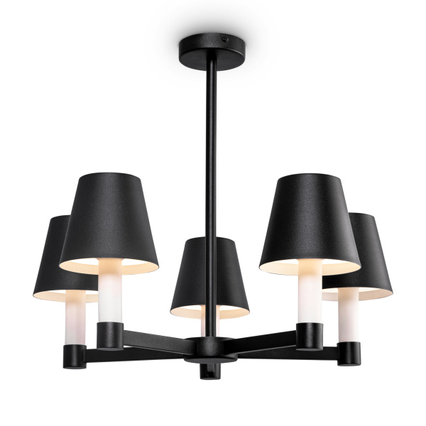 Подвесной светильник 5*E14 40Вт Черный IP20 Tet-a-tet MOD104PL-05B Maytoni