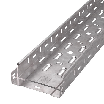 Лоток перфорированный Стандарт HDZ 150х50х3000 (0,7 мм) (6 м/уп) Промрукав