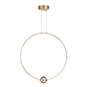 Подвесной св-к IP20 LED 27W 2230Лм 4000K GOTA брашированное золото/металл ODEON LIGHT