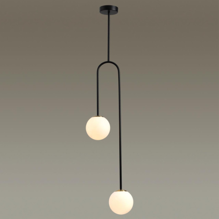 Потолочный св-к IP20 E14*2 40W AMBI черный ODEON LIGHT