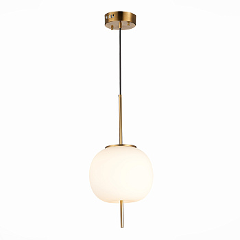 Светильник подвесной Золотистый/Белый LED 1*13Вт 3000К SL1621.203.01 ST LUCE
