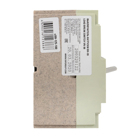 Выключатель нагрузки ВН-99 125/100А 3П PROxima EKF