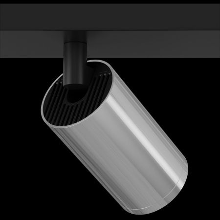 Потолочный светильник 2*GU10 10Вт Черный и Хром IP20 FOCUS S C051CL-02BCH Technical