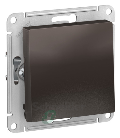 ATLASDESIGN Механизм выключателя СУ 1-кл. 10А мокко IP20 Schneider Electric