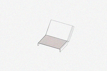 Крышка лотка КЛП 200х100-45 У3 для поворота трассы вверх на 45, окрашенная, S1,0