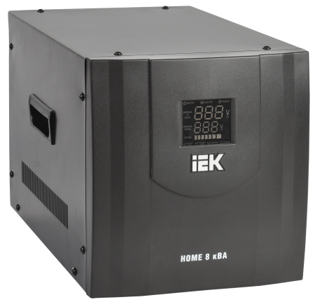Стабилизатор напряжения переносной HOME 8кВА (СНР1-0-8) IEK