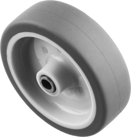 Колесо d=75 мм, г/п 60 кг, термопластич. резина/полипропилен, Профессионал ЗУБР