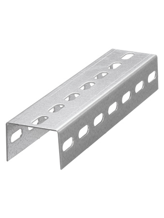 Профиль перфорированный П-образный осн. лотка 150 мм (40х56х210 мм) 1,5 мм TDM