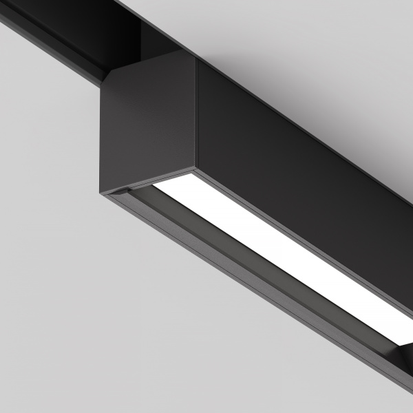 Трековый светильник LED 18Вт Черный IP20 Magnetic track system Exility TR106-2-18W3K-B Technical Maytoni