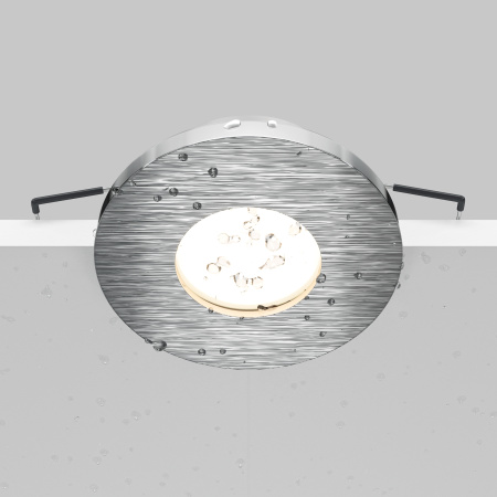 Встраиваемый светильник 1*GU10 50Вт Серебро IP65 Downlight DL083-01-GU10-RD-S Technical Maytoni