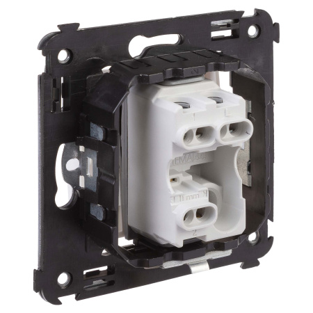 Переключатель одноклавишный в стену, "Avanti", "Белое облако" DKC