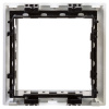 Рамка-суппорт "Avanti" для "In-liner Front", серебристый металлик, 2модуля DKC