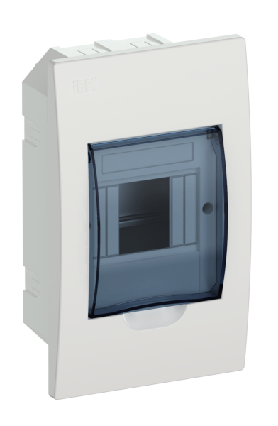 Корпус пластиковый ЩРВ-П-4 IP41 белый KREPTA 3 IEK