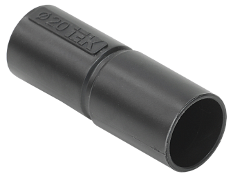 Муфта труба-труба GI20G черная IEK