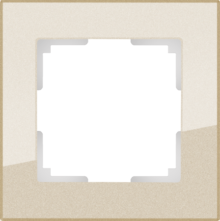 Favorit Рамка горизонт/вертик 1 пост . шампань IP20 Werkel