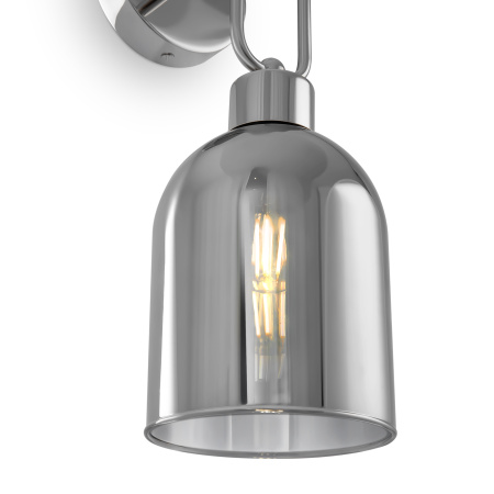 Настенный светильник (бра) 1*E27 60Вт Хром IP20 Difuso FR5178WL-01N Freya