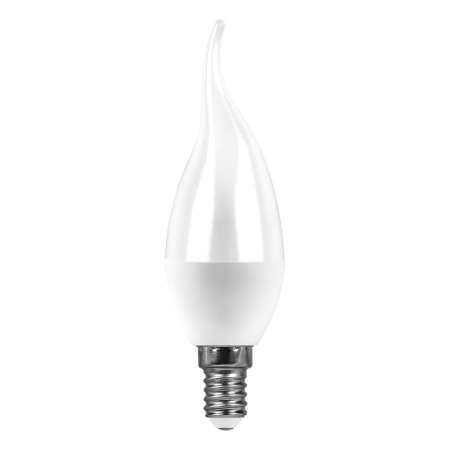 Лампа светодиодная Feron LB-97 Свеча на ветру E14 7W 4000K