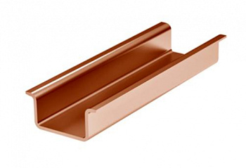 DIN-рейка медная, с насечкой OMEGA 3A, 35х15мм. DKC