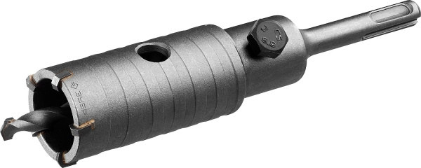 Коронка по бетону "Мастер" с державкой SDS-Plus, 35 мм ЗУБР