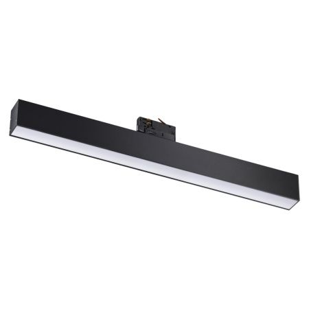 Св-к трехфазный трековый св/д IP20 LED 4000K 30W 220V ITER черный C NOVOTECH