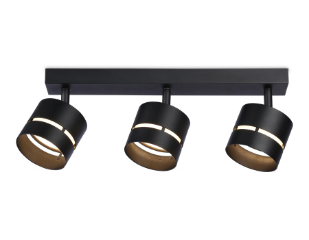 Светильник накладной TN71064/3 BK черный GX53/3 max 12W 405*85*150 Ambrella Light