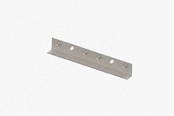 Соединитель лотковый замковый СЛЗх100х1,5 УТ1,5, оцинкованный лист, S1,5