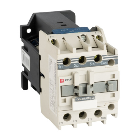 Контактор КМЭп малогабаритный 32А 220В DC 1NC PROxima EKF