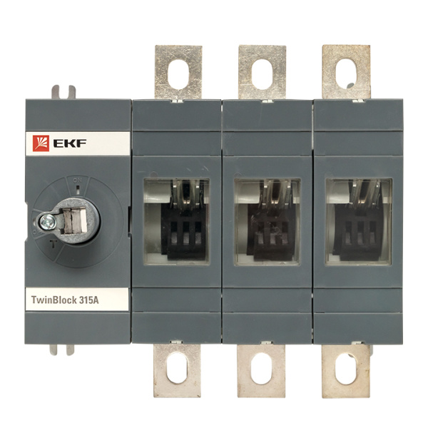 Рубильник 315A 4П без рукоятки управления TwinBlock EKF