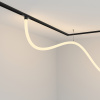 Трековый подвесной светильник LED 50Вт Черный IP20 Magnetic track system Exility TR101-2-50W3K-B Technical Maytoni