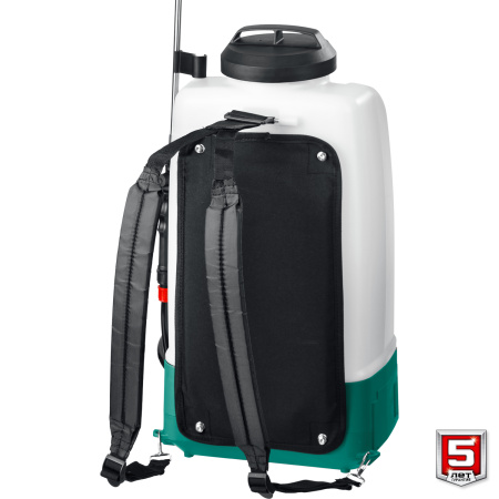 15 л бак, без АКБ, опрыскиватель аккумуляторный, Li-Ion 18В ЗУБР
