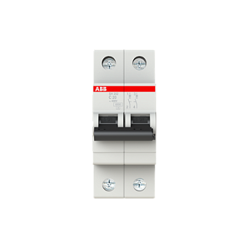 Автомат.выкл-ль 2-полюсной SH202 C 20 ABB