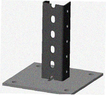 Стойка напольная (потолочная) СНП1200х4 УХЛ1,горячее цинкование, S4,0