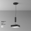 Потолочный светильник LED 36Вт Черный IP20 Ceiling & Wall C032CL-36W4K-SQ-B Technical Maytoni