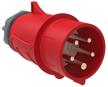 Вилка переносная ССИ-025 32А-6ч/200/346-240/415В 3Р+РЕ+N IP44 MAGNUM IEK