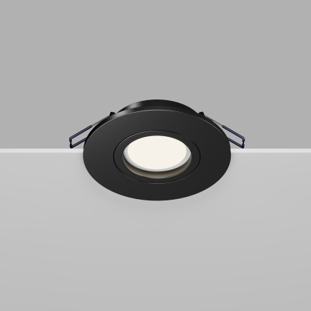 Встраиваемый светильник 1*GU10 10Вт Черный IP65 Downlight DL061-GU10-B Technical Maytoni