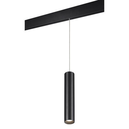 Трековый св-к димм.с ДУ,со сменой цв.темп.IP20 LED 3000~6500К 12W 48V черный FLUM F NOVOTECH