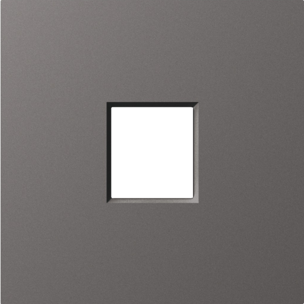 Donel A07 матовый титан накладка 1-я для розеток RJ45,TV,SAT,HDMI, серия DB