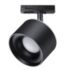 Св-к трековый с перекл.цв.темп.IP20 LED 3000К/4000К/6000К 12W вниз+3W вверх черный NOVOTECH