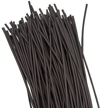 Термоусаживаемая трубка ТУТ нг 2,5/1,25 черная в отрезках по 1м PROxima EKF